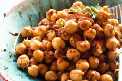 Crispy Roasted Chickpeas with Smoky Paprika Flavor Boost