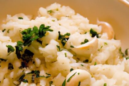 One-Pot Creamy Garlic Rice: Simple Comfort in Every Bite