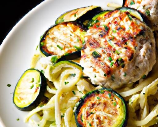Savory Turkey Meatballs with Zucchini Noodle Delight