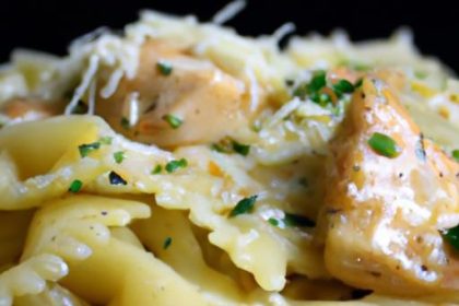 Garlic Parmesan Chicken Pasta: A Flavorful Dinner Delight