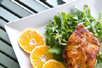 Zesty Lemon Herb Grilled Chicken: Perfect Salad Protein