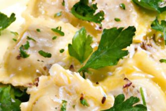 Indulge in Creamy Tuscan Ravioli: A Flavorful Delight