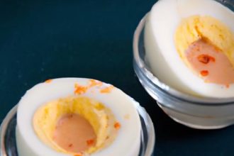 Spice Up Snacks: The Art of Hard-Boiled Eggs with Hot Sauce