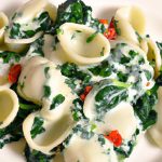 Cheesy Spinach & Ricotta Shells: A Savory Italian Treat