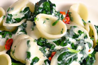 Cheesy Spinach & Ricotta Shells: A Savory Italian Treat