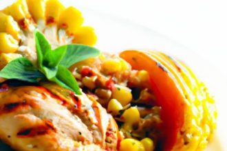 Savor Summer: Grilled Chicken Paired with Zesty Peach Salsa