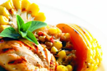Savor Summer: Grilled Chicken Paired with Zesty Peach Salsa