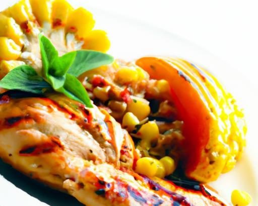 Savor Summer: Grilled Chicken Paired with Zesty Peach Salsa