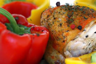 Savory Stuffed Chicken with Roasted Red Peppers Delight