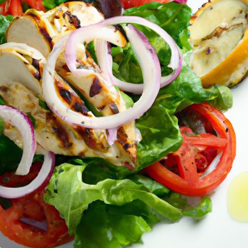 Savor the Fresh Flavors of Grilled Chicken Caprese Salad