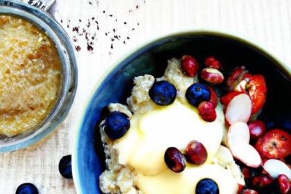 Energize Mornings: Quinoa Bowl with Almond Butter & Berries