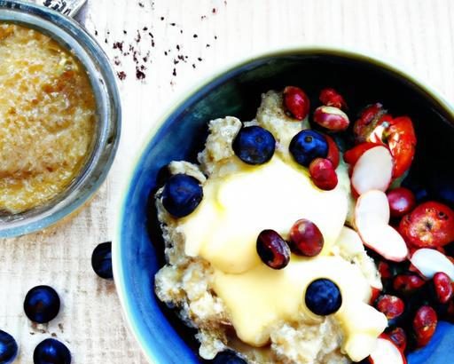 Energize Mornings: Quinoa Bowl with Almond Butter & Berries