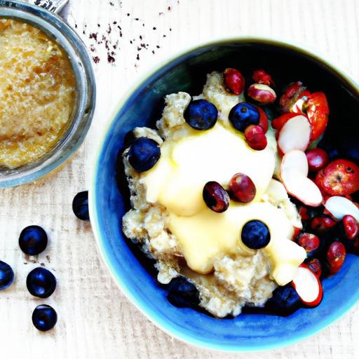 Energize Mornings: Quinoa Bowl with Almond Butter & Berries