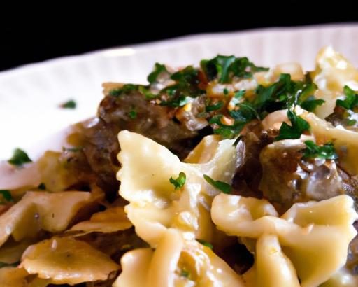 Velvety Creamy Beef and Bowtie Pasta: A Comfort Meal Guide