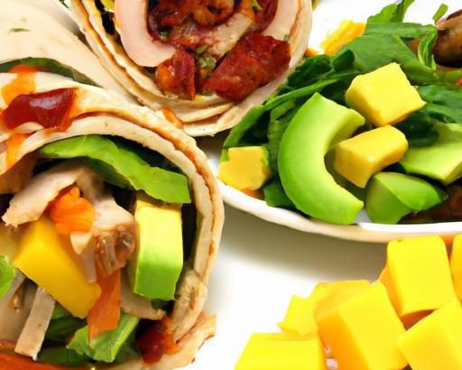 Wholesome & Quick: 4-Ingredient Low-Cal Protein Wraps