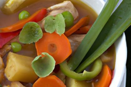 Hearty Chicken and Veg Soup: A Nutritious Comfort Bowl
