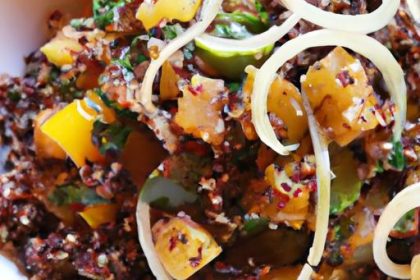Power-Packed Quinoa & Black Bean Bowl: Nutritious and Easy