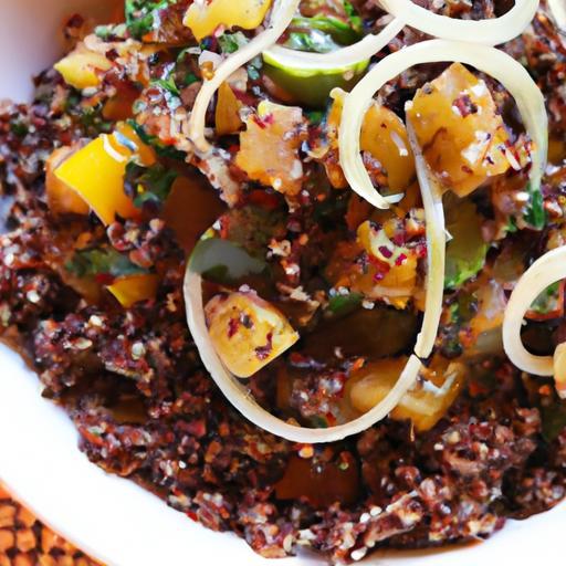 Power-Packed Quinoa & Black Bean Bowl: Nutritious and Easy
