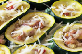 Delicious Zucchini Lasagna Boats: A Low-Carb Twist on Dinner