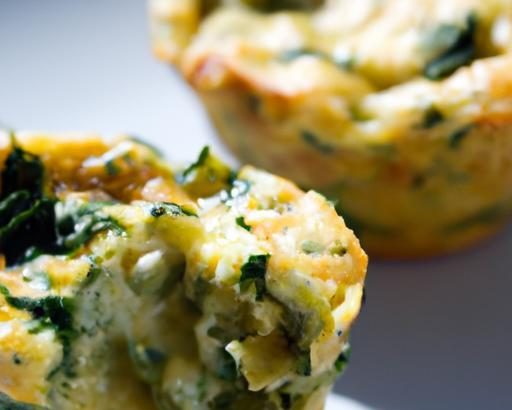 Wholesome Egg Muffins with Spinach and Feta Delight