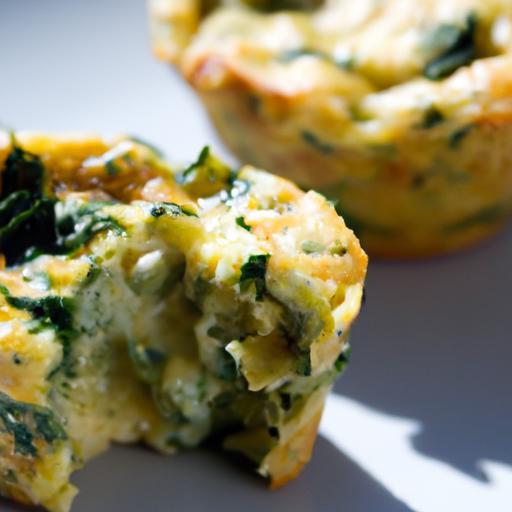 Wholesome Egg Muffins with Spinach and Feta Delight