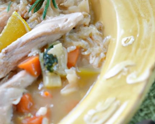 Zesty Greek Lemon Chicken Orzo Soup: A Comfort Classic