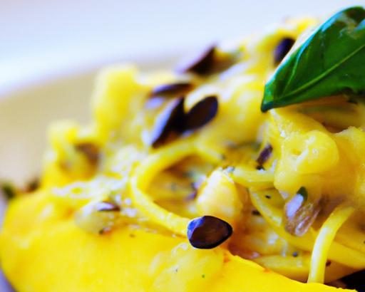 Spaghetti Squash Carbonara: A Peppery Twist on Classic Flavor