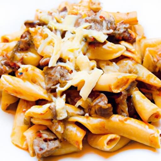 Philly Cheesesteak Pasta: A Savory Twist on a Classic