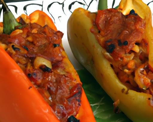 Mexican-Style Vegetarian Stuffed Peppers: Flavorful & Fresh