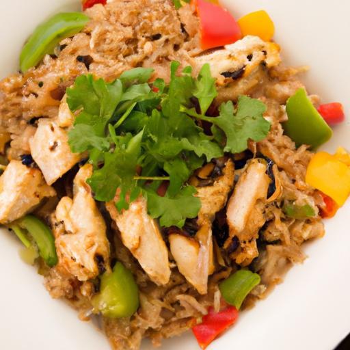 Savor the Flavor: Easy Chicken Fajita Rice Bowl Recipe