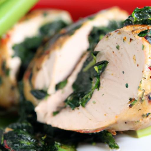 Savor the Flavor: Grilled Chicken Stuffed with Spinach & Feta