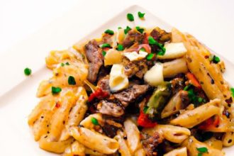 Philly Cheesesteak Pasta: Classic Flavor Meets Comfort Food