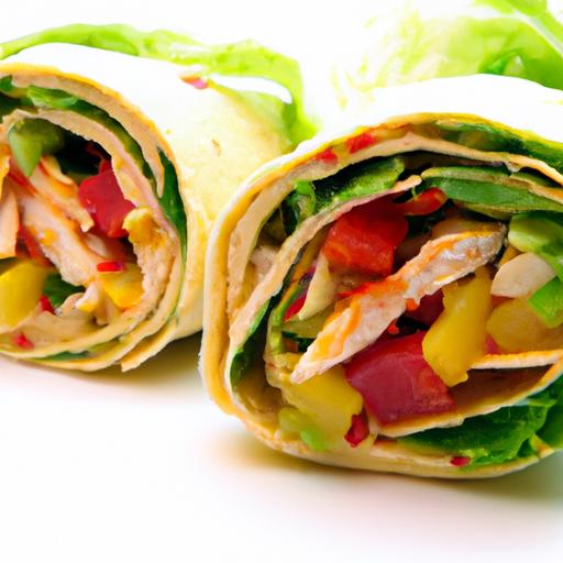 Wholesome & Quick: 4-Ingredient Low-Cal Protein Wraps