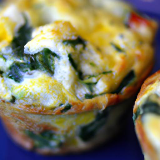Wholesome Egg Muffins with Spinach and Feta Delight