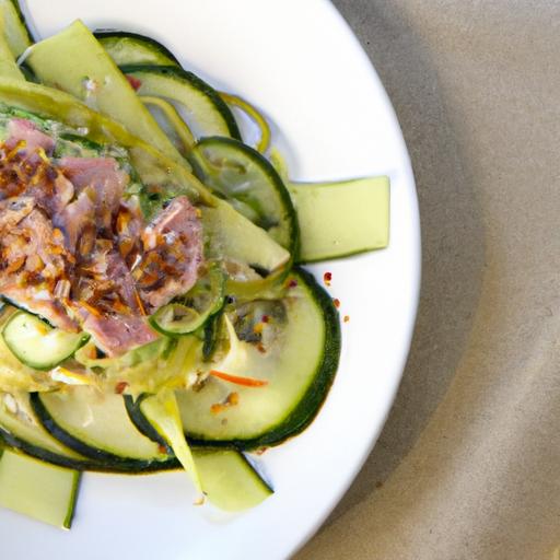 Fresh​ Twist:​ Tuna ⁣Salad with Creamy Avocado ‌& Crisp Cucumber