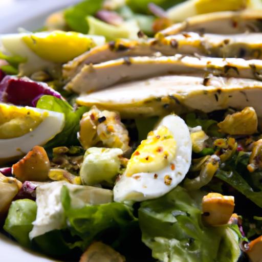 Savor the​ Benefits ⁤of One Serving: Grilled Chicken ⁢Salad Delight