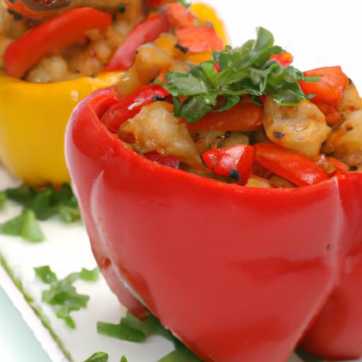 Flavor-Packed Chicken Stuffed Bell Peppers: A Vibrant Delight