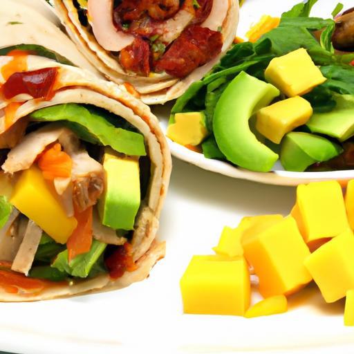 Wholesome & Quick: 4-Ingredient Low-Cal Protein Wraps
