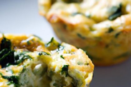 Wholesome Egg Muffins with Spinach and Feta Delight
