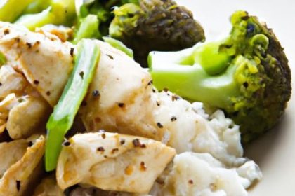 Fresh & Flavorful: Asian Chicken Stir-Fry with Cauliflower Rice