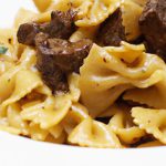 Decadent Creamy Beef and Bowtie Pasta: A Flavorful Twist