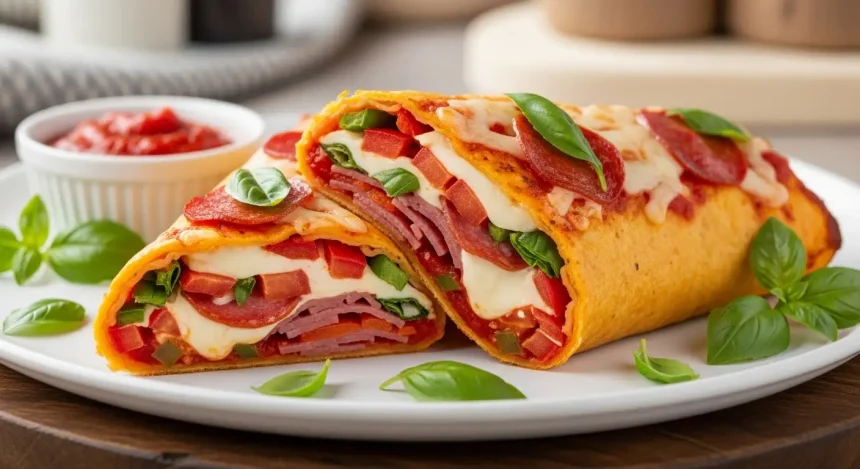 Low Carb Pizza Wraps